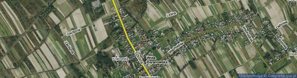Zdjęcie satelitarne Aleja Wierzbowa al.